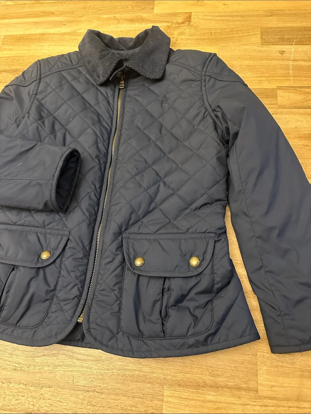 RALPH LAUREN quilted barn jacket
